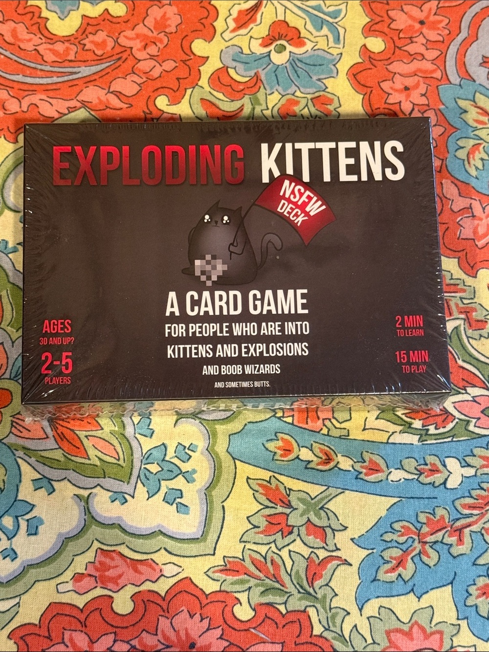🆕 Exploding Kittens NSFW Card Game